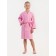Waffel children's robe "kimono", size 30, pink color