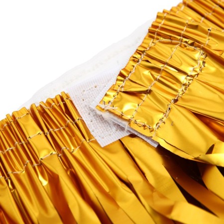 Skirt, 40 cm, Velcro, gold color-3