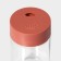 Set for spices made of glass “Coral”, 2 items: Solonka, Listen 6.4 × 11 cm