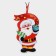 Decorative decoration (suspension) "Grandfather Frost" 35x23 cm