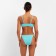 Swimsuit female separate minaku Biryuza color, size 44