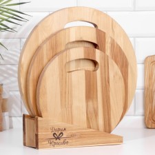 A set of cutting boards 