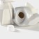 Porcelain set for spices on the bamboo stand Bellatenero “Fox”, 3 objects: Solonka 80 ml, List 80 ml, stand, white color
