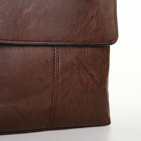 Male bag, brown color-2
