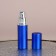 Perfume bottle, with a spray, 10 ml, blue color