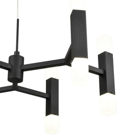 NIAMI chandelier, 48W Led, 4000k, 2976lm, black color-2