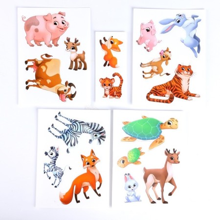 Developing Velcro Game "Cubs and Mom"-6