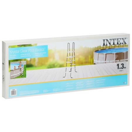 A staircase for pools up to 132 cm, 4 steps, with a site, 28067 Intex-1