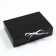 The box is folding, black, 21 x 15 x 5 cm