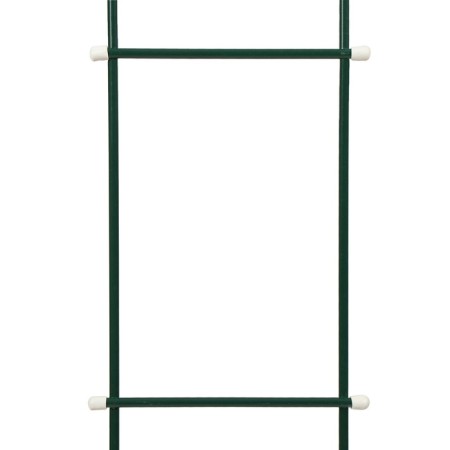 Shpalera, 140 × 23 × 1 cm, metal, green, "staircase", mix-5
