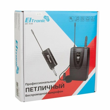 Eltronic microphone wireless 10-05 (black)