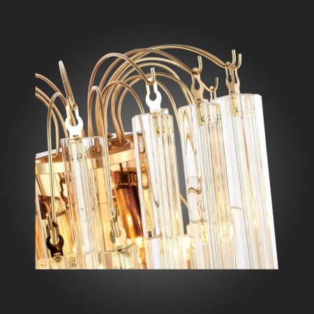 Sconces st. SL386.201.03. OSOLETO. 3x5 watts, G9, 26.5x44 cm, golden color-16