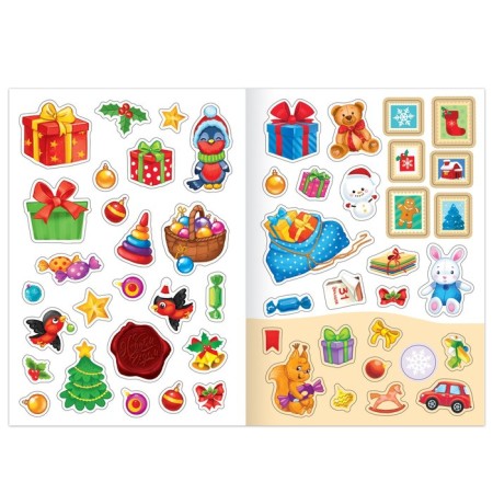 A book with the stickers "Letter to Santa Claus", 12 p.-3
