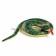 Soft toy "Snake", 18 cm, green color