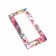 Gift box for tiles of chocolate, with the window "Floral mood", 17 x 8 x 1.4 cm