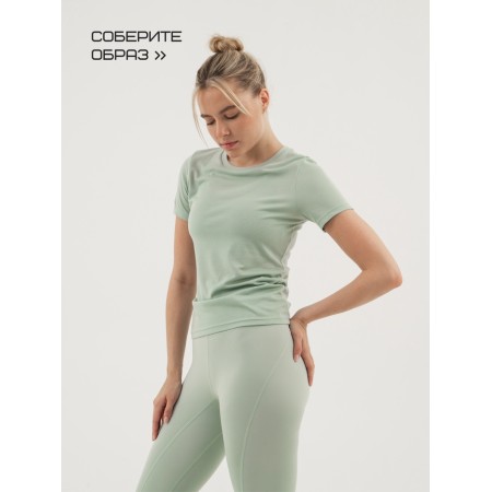 Women's legins Resport, p. 50, mint color, with compression-9