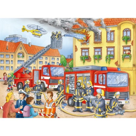 Ravensburger puzzle "in a fire", 100 elements