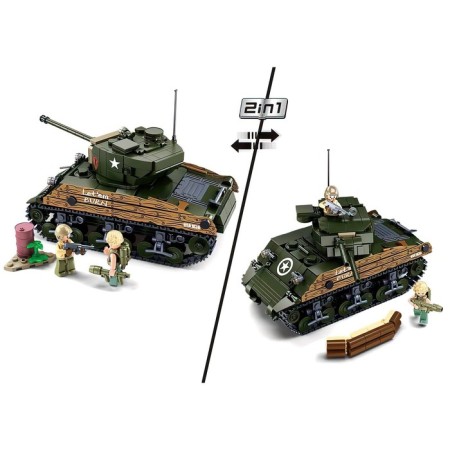 Constructor Army "Tank", 2 assembly options, 715 parts-2