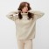 Jumper Female Minaku: Casual Collection Beige Color, size 44