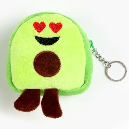 Soft wallet "Avocado" on the suspension, 11 cm, species mix-1