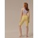 Female leggings Short, size S/M, Banana color