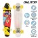 Penniboard Onlitop "Girl", 55x14 cm, light wheels PU 60x45 mm, ABEC 7, aluminum frame