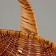 Wicker basket, 38x26x11/29 cm, Fern