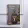 LED figure “Lantern with Santa Claus and deer” 13 × 25.5 × 8 cm, plastic, AAX3 batteries (not complete), USB, glow warm white