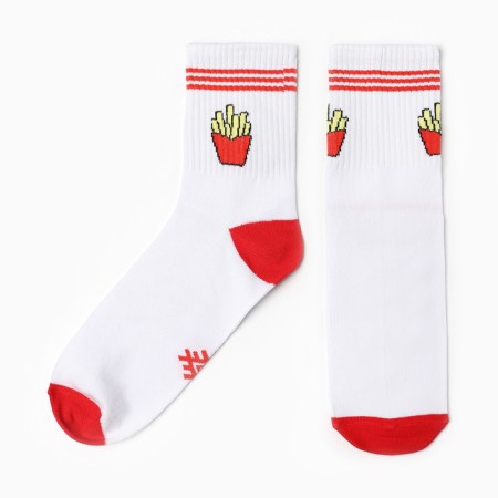 Women's socks KAFTAN "Free potatoes" p. 36-39 (23-25 ​​cm), white