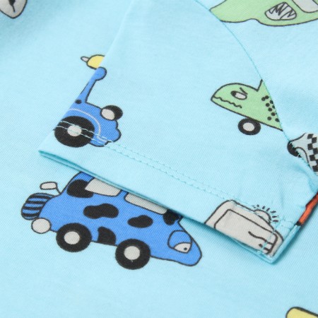 T-shirt for children, color light blue, height 80 cm-2