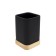 Amara glass, black color