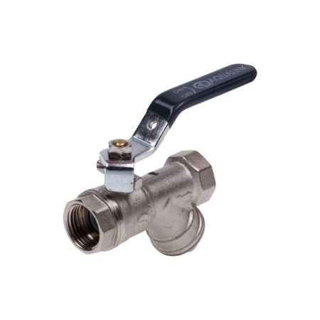 Ballic Aqualink, PN 30 tap, internal thread 1 ", oblique filter, handle, nickel.-1