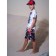 Swimming shorts for a boy, height 176 cm