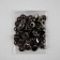 Installation button, alpha (S-shaped), d = 15 mm, black nickel color