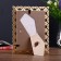 Photo frame 10x15 cm plastic L-7 beige (plastic screen)
