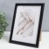 Photo frame Plastic "Mira" 15x20 cm 642077-6, black (plastic screen)