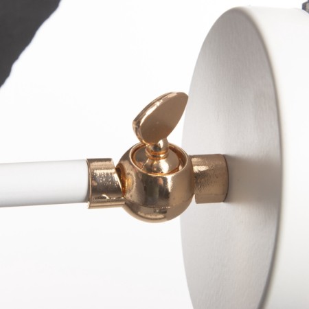 Bra "Selena" E27 40W white-gold 14x14x11 cm-6