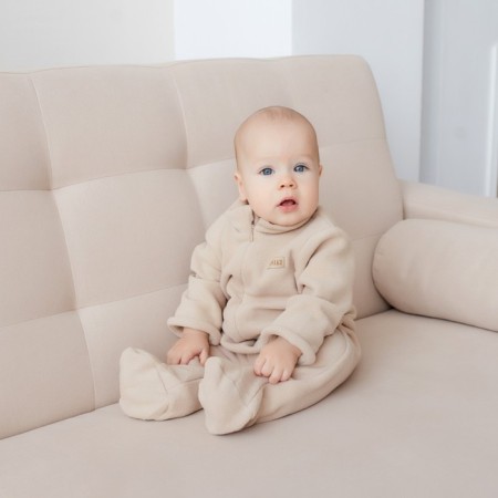 Complex for children's minku beige color, size 80-86-6