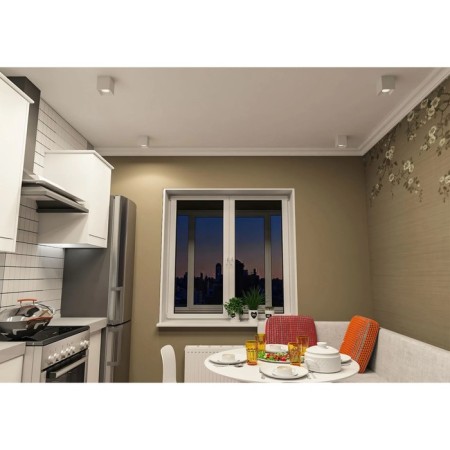 DK3080-WHH overhead light lamp for a change of lamp SORO, IP20, 15W, Gu5.3, LED, White/Bely-1