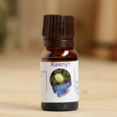 Essential oil "Kayaput", a bottle-boiler, annotation, 10 ml-1