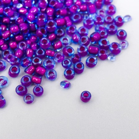 Round size 12/0 transparent "lilac" 20 g