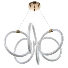 Bayerlux “Desy” LED 128W gold 54x54x23-120 cm