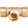 The STOUT SFT-0017-121212 tee, 1/2 "x1/2" x1/2 ", external/outer/outer