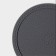 Set of stands for hot, under a mug, silicone, 6 pcs, d = 8 cm, gray