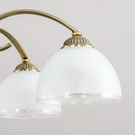 Cutilux Cutilux chandelier “Francesca” CL417153 58x58x26 cm, 5x75W, E27, brown color-10
