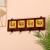 Ban "Caravan" camels, 22*4*12cm, wood, 4 hooks, color mix
