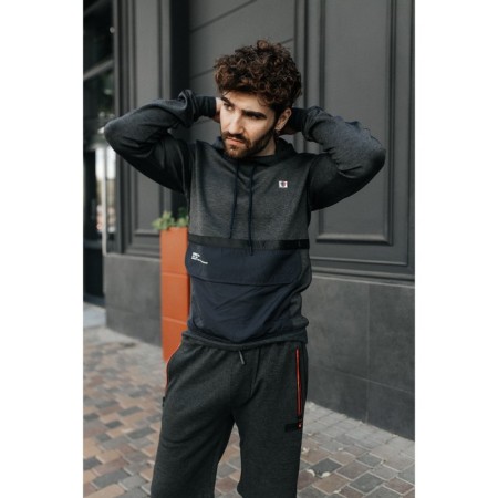 Jumper male ise, size 52, gray color-2