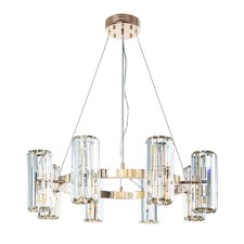 Suspended chandelier Arte Lamp Santorini A1049SP-16GO, G9, 16x40 W, 76x76x22 cm, golden
