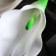 Artificial flower "calla" 7x65 cm, white