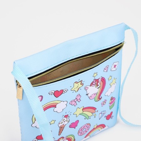 Bag's bag with lightning, blue color-2